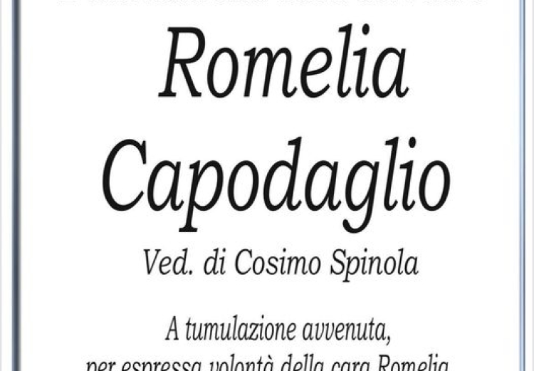 Romelia Capodaglio